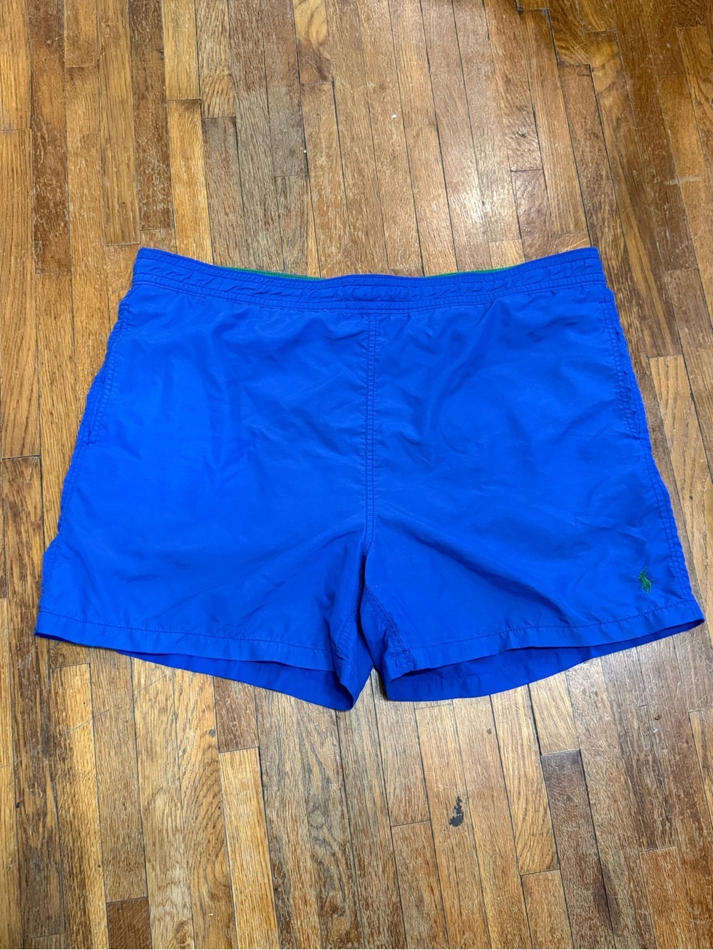 Polo by Ralph Lauren Blue Mesh-Lined Swim Shorts